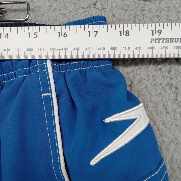 Speedo Swim Trunks Mens XXL Blue Swimwear‎ Shorts Beach Summer Pool - Picture 6 of 7